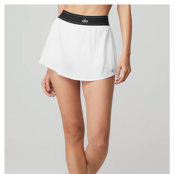 ALO Yoga Skirts Alo Yoga White Tennis Skirt Poshmark